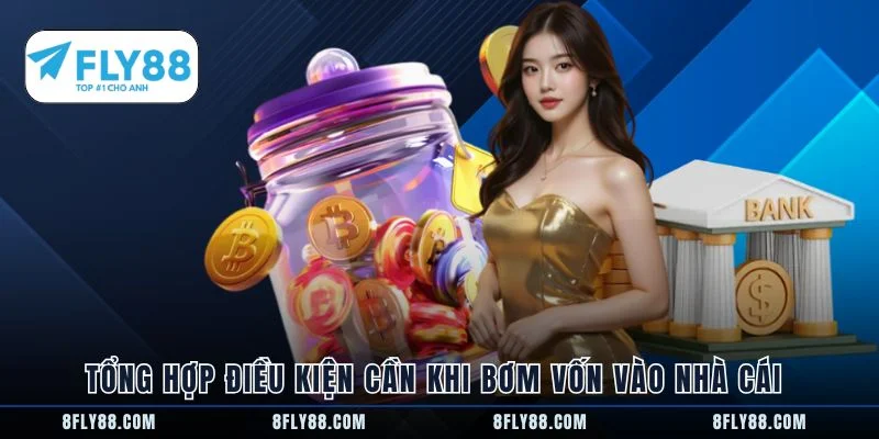 Tổng hợp điều kiện cần khi bơm vốn vào nhà cái